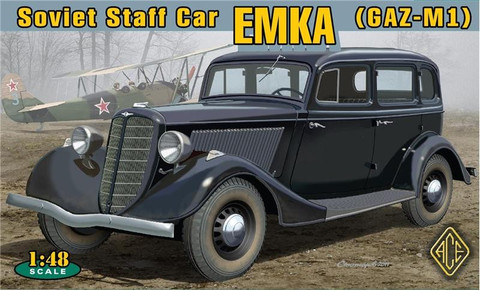 Soviet Staff Car Emka (Gaz M1) 1/48