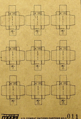 U.S. Combat Rations No.3