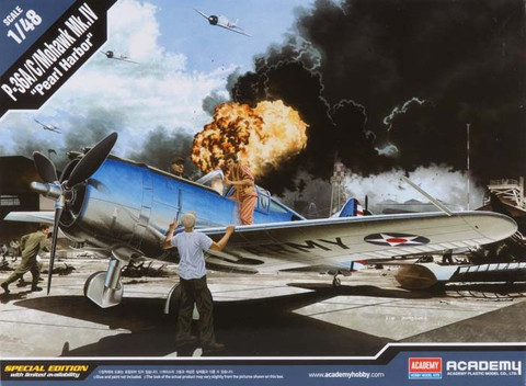Curtiss P-36 A/C Mohawk Mk.IV "Pearl Harbor" 1/48