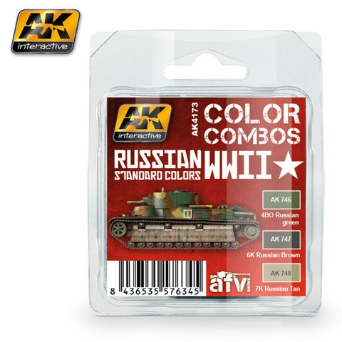 Russian Standard WWII Colors Set