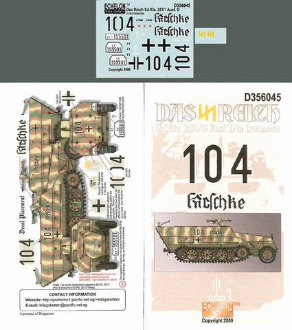 Das Reich Sd.Kfz. 251/3 Ausf D in Normandie