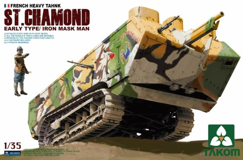 French WW I Tank St. Chamond 1/35