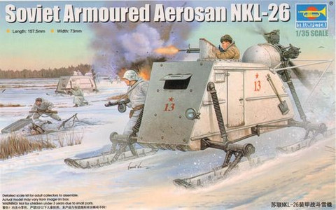 Soviet NKL-26 Armored Aerosan 1/35