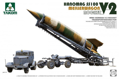 V-2 Rocket + Meillerwagen + Hanomag SS100 1/72