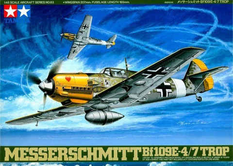 Messerschmitt Bf109 E-4/7 1/48