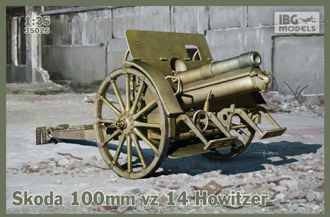 Skoda 100mm vz 14 Howitzer 1/35