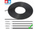 Cable Black, Outer Diameter 1,0mm