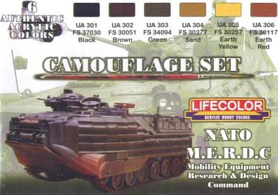 NATO M.E.R.D.C Color set (6 colors)