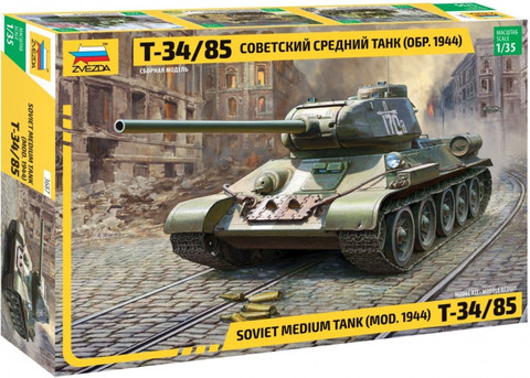 T-34/85 Soviet medium Tank 1/35