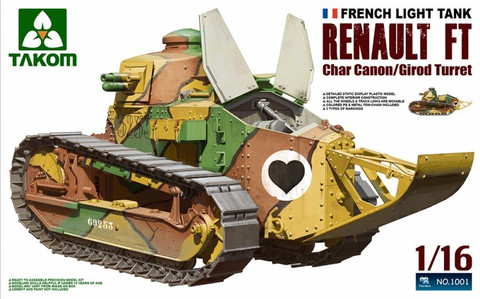 Renault FT-17 Char Canon, Cirod Turret 1/16