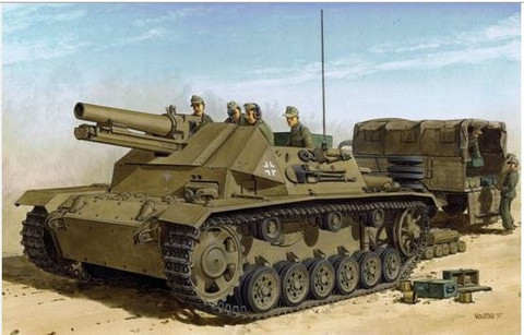 15cm s.IG.33 auf Fahrgestell PzKpfw III (Sf) 1/35