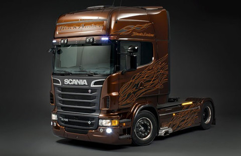Scania R Topline “ Black Amber” 1/24