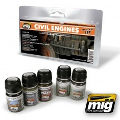 Civil Engines Weathering Set
