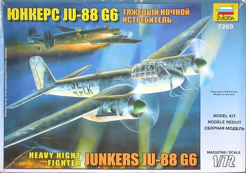 Junkers JU-88 G6 Heavy Night Fighter  1/72