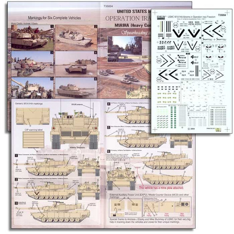 USMC M1A1HA ABRAMS IN OPERATION IRAQI FREEDOM 1/35