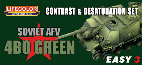 Soviet AFV 4BO Green Contrast & Desaturation Set