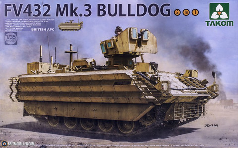 British APC FV432 Mk.3 Bulldog 2in1 1/35