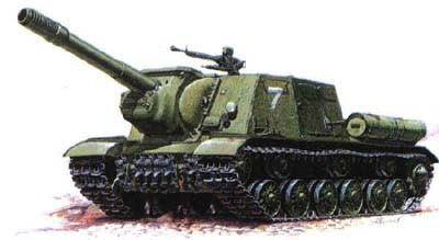 JSU-152 Soviet Self Propelled Gun 1/35
