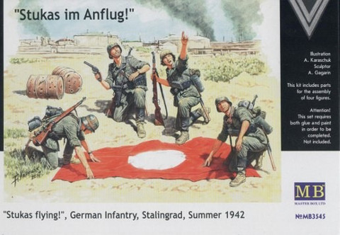 Stukas flying!, German Infantry, Stalingrad, Summer 1942 1/35