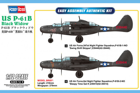 Northrop P-61B Black Widow 1/72
