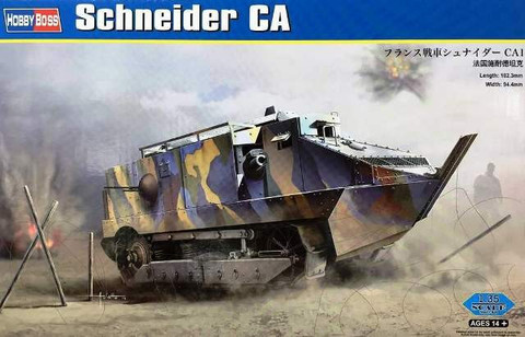 Schneider CA Early French WW I MBT 1/35