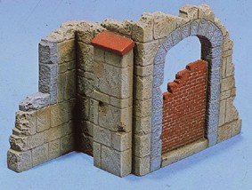 Church Door and Wall Section 1/35