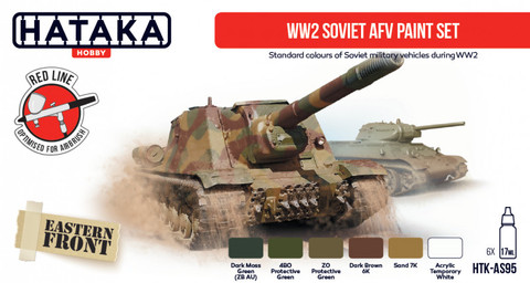 Soviet WW2 AFV Paint Set