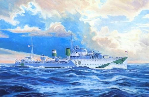 HMS Harvester 1/600