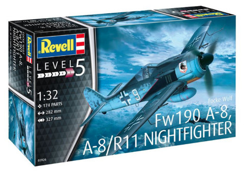 Focke Wulf Fw 190 A-8, A-8/R11 Night Fighter 1/32