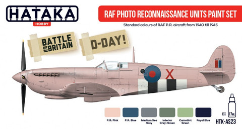 RAF Photo Reconaissance Units Paint Set