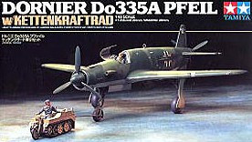 Dornier DO 335 with Kettenkrad 1/48