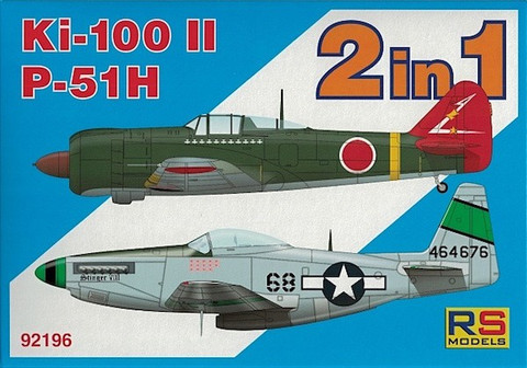Kawasaki Ki-100-II & North American P-51H Mustang 1/72