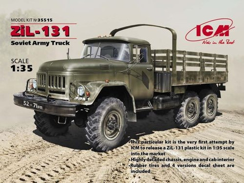 Soviet Zil-131 Soviet Army Truck 1/35