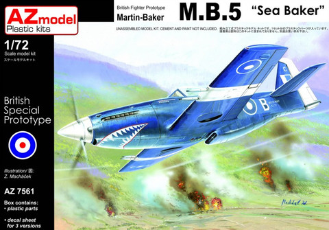 M.B.5 Sea Baker 1/72