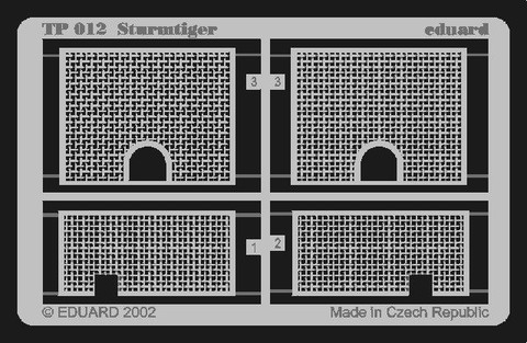 Sturmtiger Grills (Tamiya Kit)