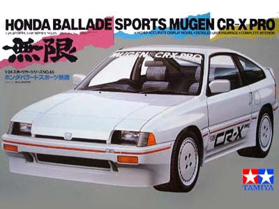 Honda Ballade Sports Mugen CR-X 1/24