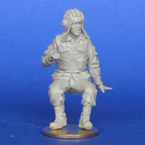 The Russian soldier, BTR-70 driver.(for "Zvezda" BTR-70). Afghanistan 1/35