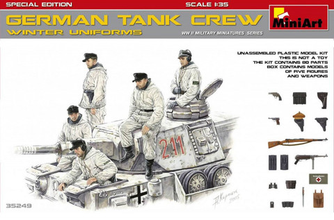 German Tank Crew (Winter Uniforms) Special Edition 1/35