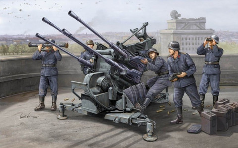 FLAK 38 20 MM ANTI AIRCRAFT GUN 1/35