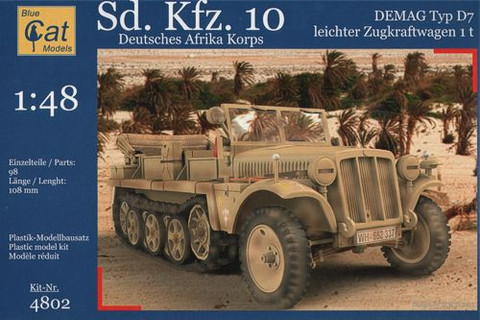 SdKfz 10 Demag Afrika Korps 1/48