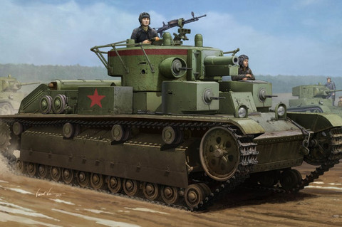 Soviet T-28 Medium Tank (Welded) 1/35