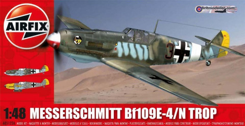 Messerschmitt Bf109 E-4/N Trop 1/48