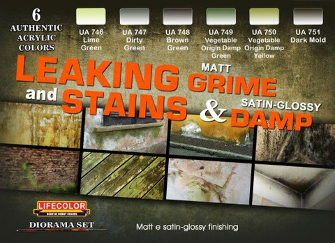 Leaking & Stains Colors Paint Set