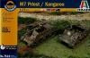 M7 Priest 105mm HMC includes 2 snap together vehicles 1/72