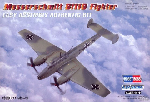 Messerschmitt Bf-110 Fighter 1/72