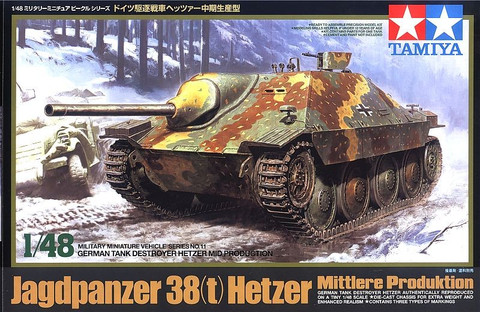 Jagdpanzer 38(t) Hetzer Mid Production 1/48