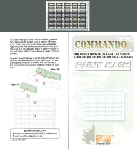COMMANDO AC Vision Port Mask 1/35