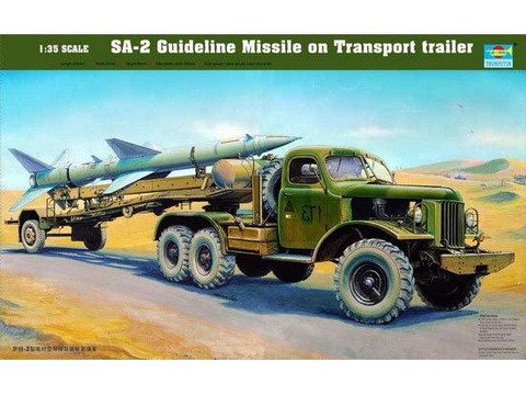 SAM-2 MISSILE WITH LOADING CABIN 1/35
