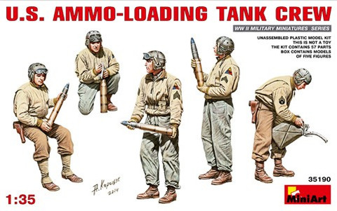 US Ammo Loading Tank Crew 1/35