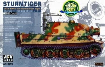 38cm RW61 auf Sturmmorser Tiger 1/48
